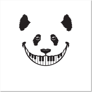 Panda Piano Posters and Art